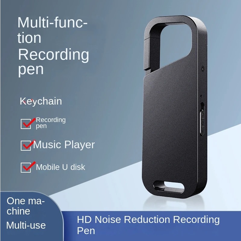 Voice Recorder Pen - 미니 고화질 음성 레코더 키 체인