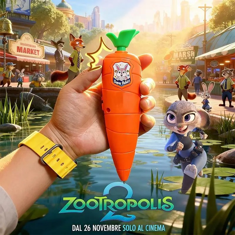 Voice Recorder Pen - 1-10pcs//Zootopia 당근 음성 녹음기 펜 만화