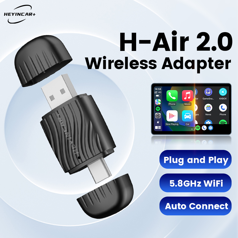Mini Electronics Gadgets - HEYINCAR 2 in 1 인터페이스 무선