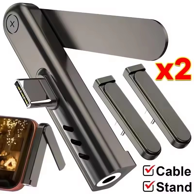 Mini Electronics Gadgets - 2/1PCS 휴대용 USB C 3.5mm 오디오