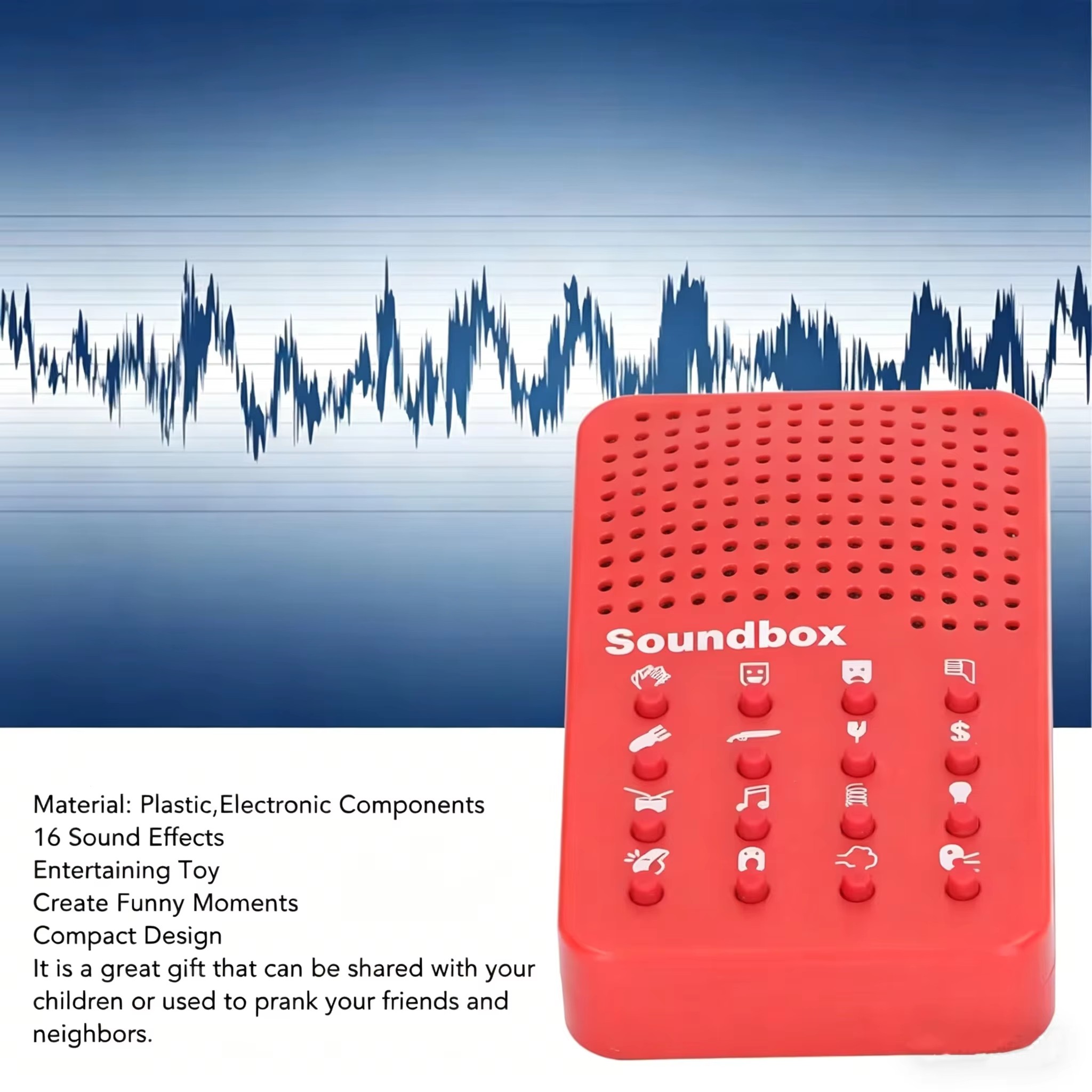Electronics And Gadgets With Y - 컴팩트한 재미있는 사운드 머신 16가지 사운드