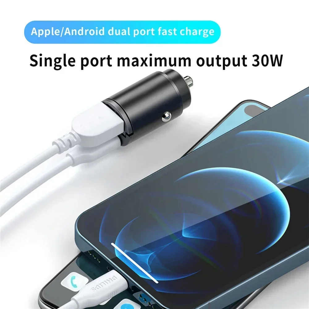 100/200W 차량용 충전기 라이터 PD 아이폰 QC - Mini Electronics Gadgets 리뷰 및 가격