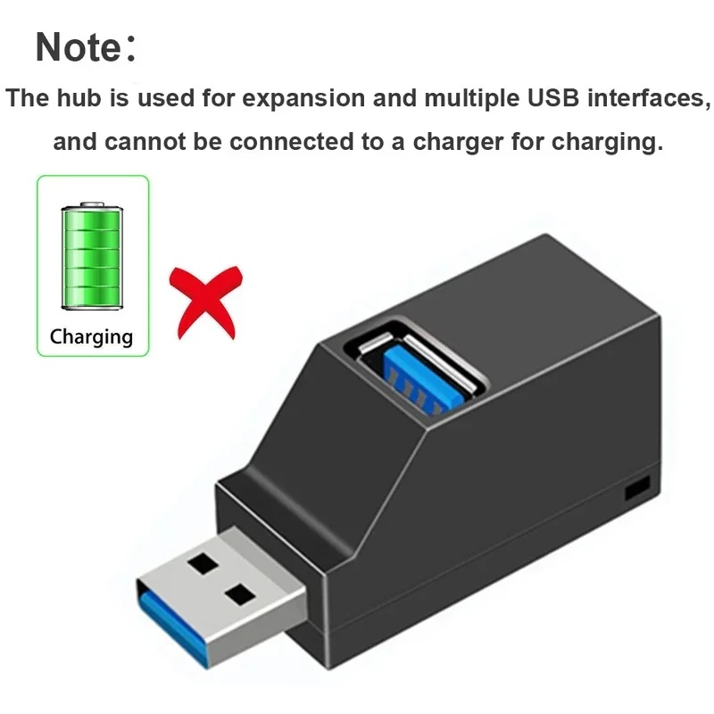 1-4개 어댑터 미니 스플리터 확장 박스 3포트 고속  - Mini Electronics Gadgets 리뷰 및 가격