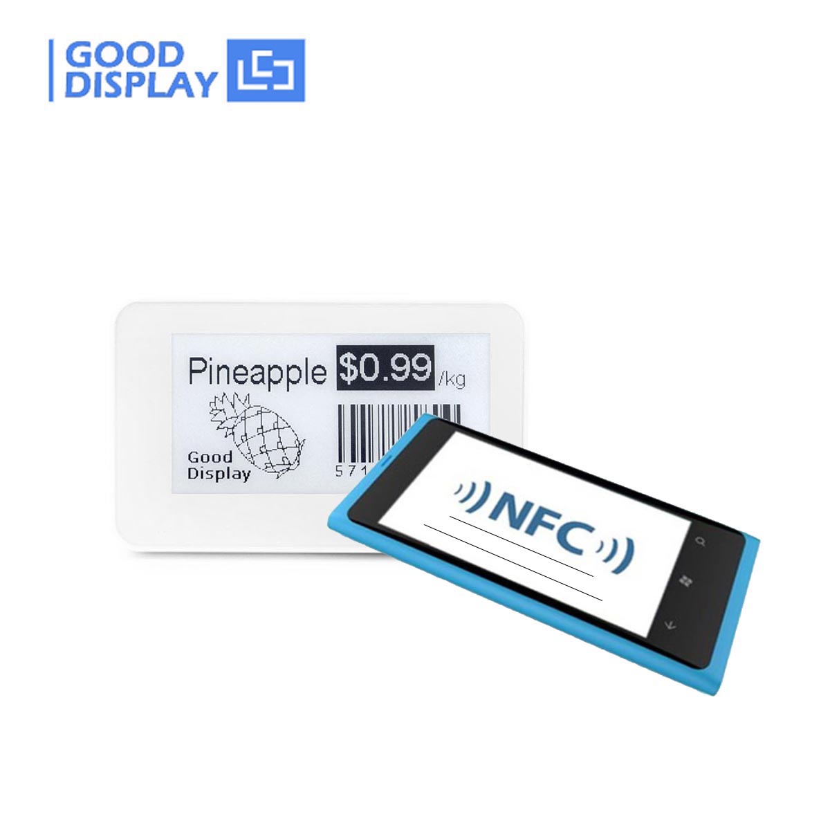 2.13인치 무선 패시브 NFC 전원 E-Paper 디 - Nfc Tag Programmable 리뷰 및 가격