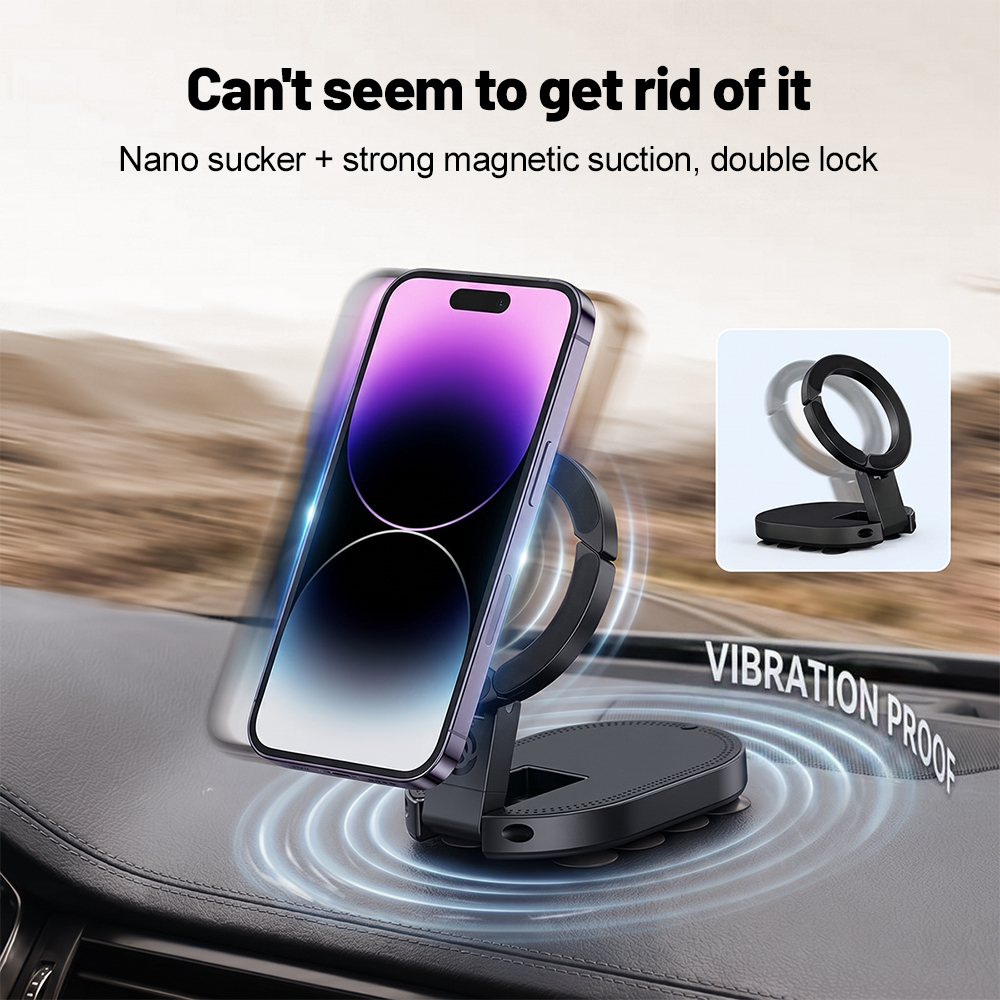 360 °   회전식 3-in-1 흡착식 자석 휴대폰  - Gadgets For Electronics 리뷰 및 가격