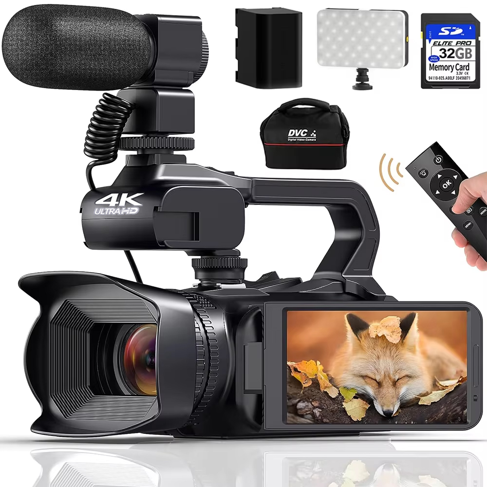 4K 전문가용 비디오 카메라 사진 촬영용 64MP 울트 - Electronics Home Gadgets 리뷰 및 가격
