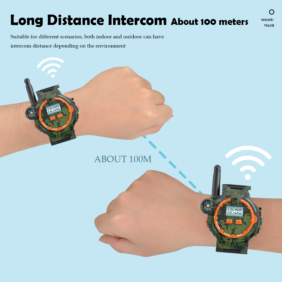 2개 전자 무전기 시계 장난감, 나침반 기능이 있는 창 - Electronics And Gadgets With Y 리뷰 및 가격