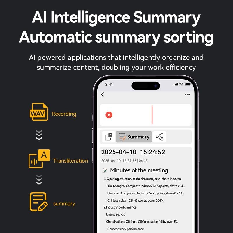 스마트 AI 음성 녹음 펜, ChatGPT 요약 기능, - Voice Recorder Pen 리뷰 및 가격