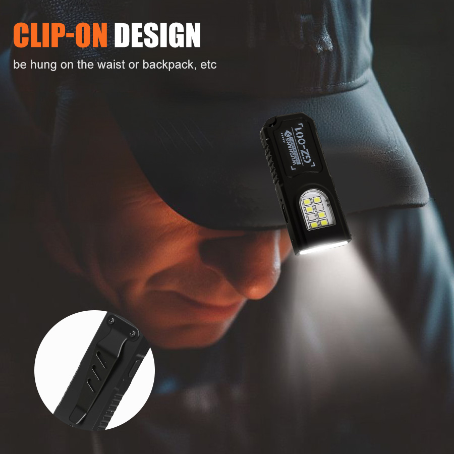 다기능 키체인 손전등 USB 충전식 미니 손전등 COB - Mini Electronics Gadgets 리뷰 및 가격