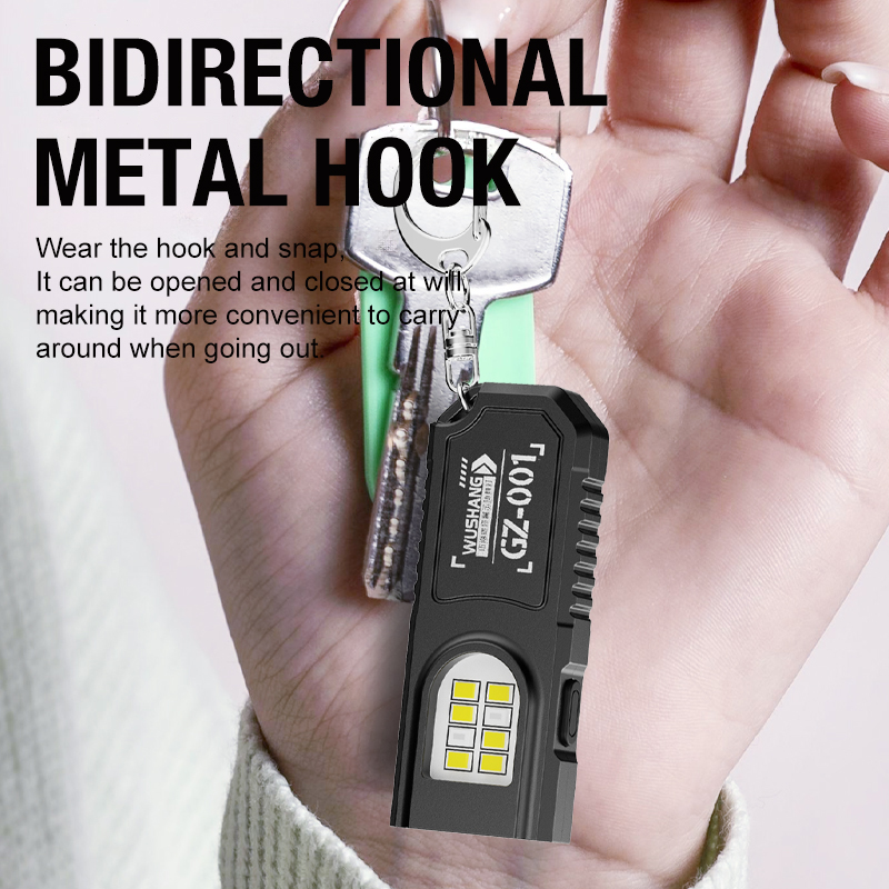 휴대용 키체인 LED COB 손전등 펜 클립이 있는 U - Mini Electronics Gadgets 리뷰 및 가격