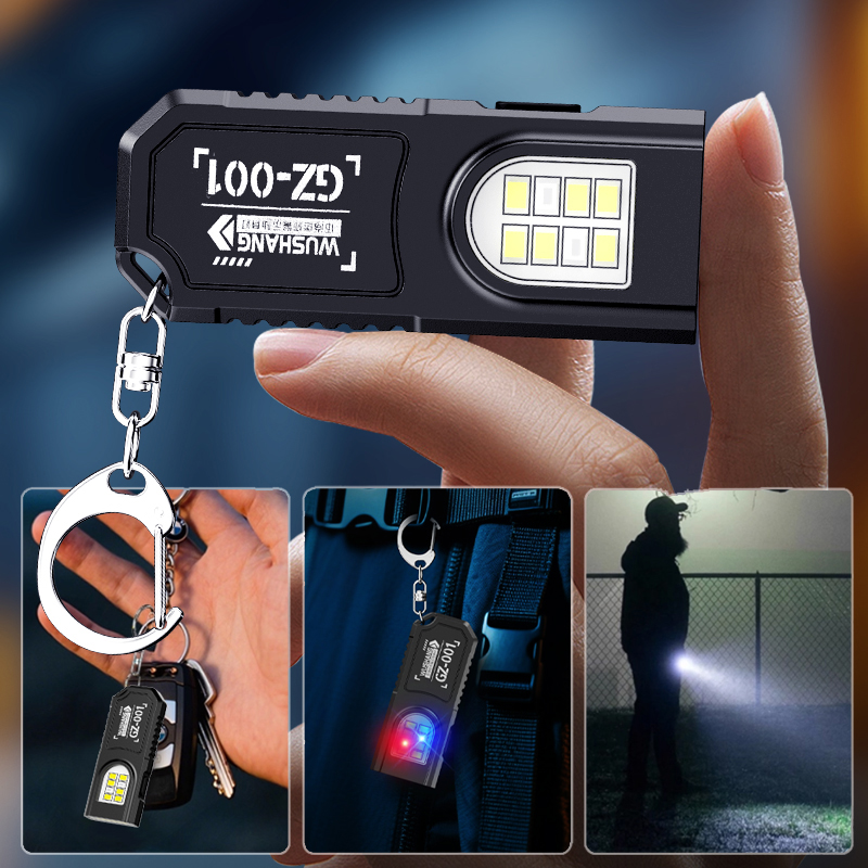 휴대용 키체인 LED COB 손전등 펜 클립이 있는 U - Mini Electronics Gadgets 리뷰 및 가격