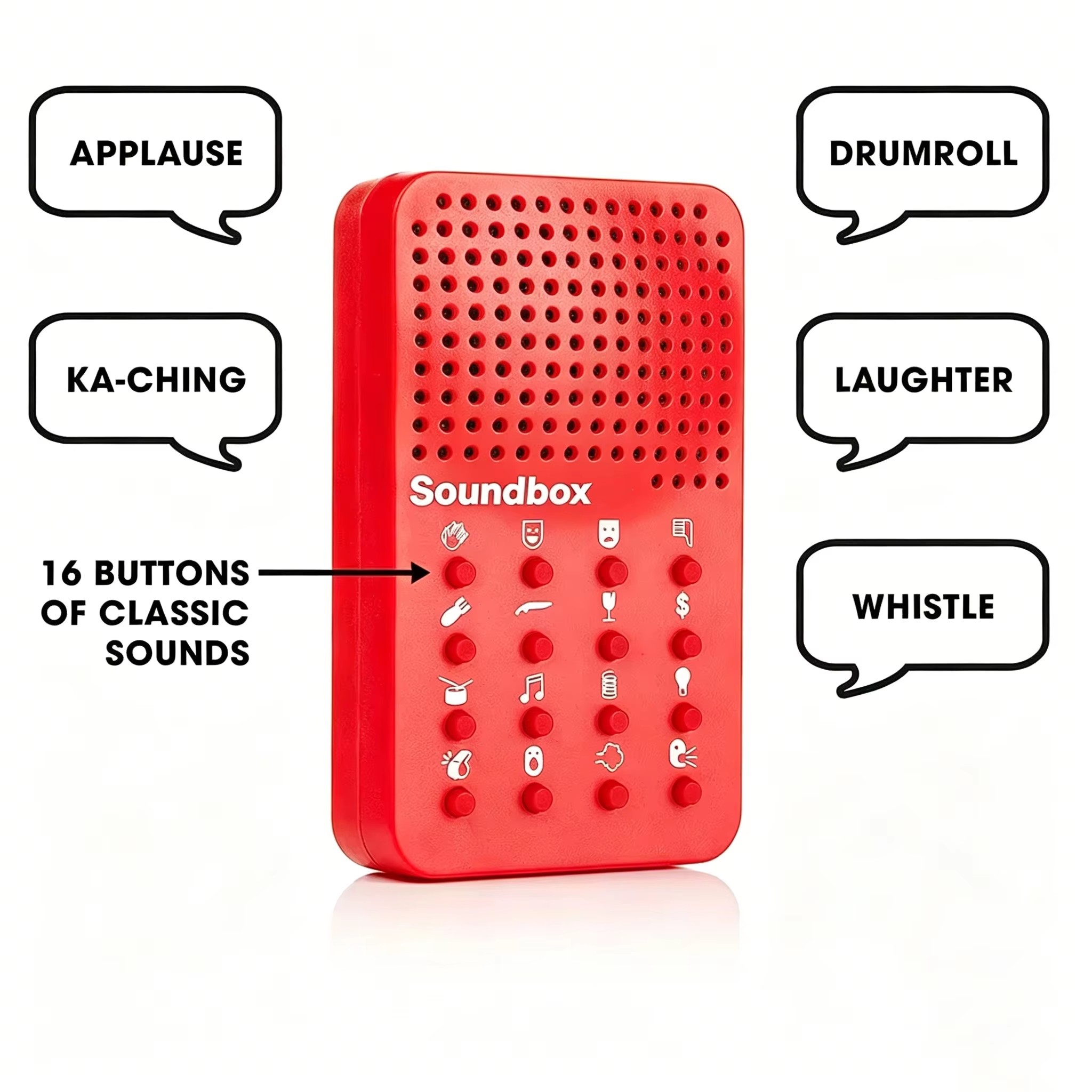 컴팩트한 재미있는 사운드 머신 16가지 사운드 효과 전 - Electronics And Gadgets With Y 리뷰 및 가격