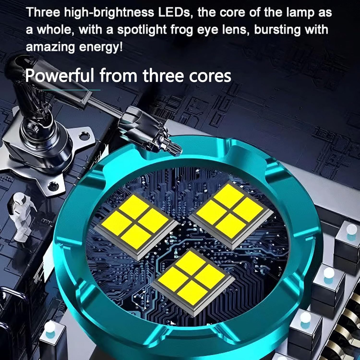 고출력 전술 플래시 라이트 3LED 미니 키체인 토치  - Mini Electronics Gadgets 리뷰 및 가격